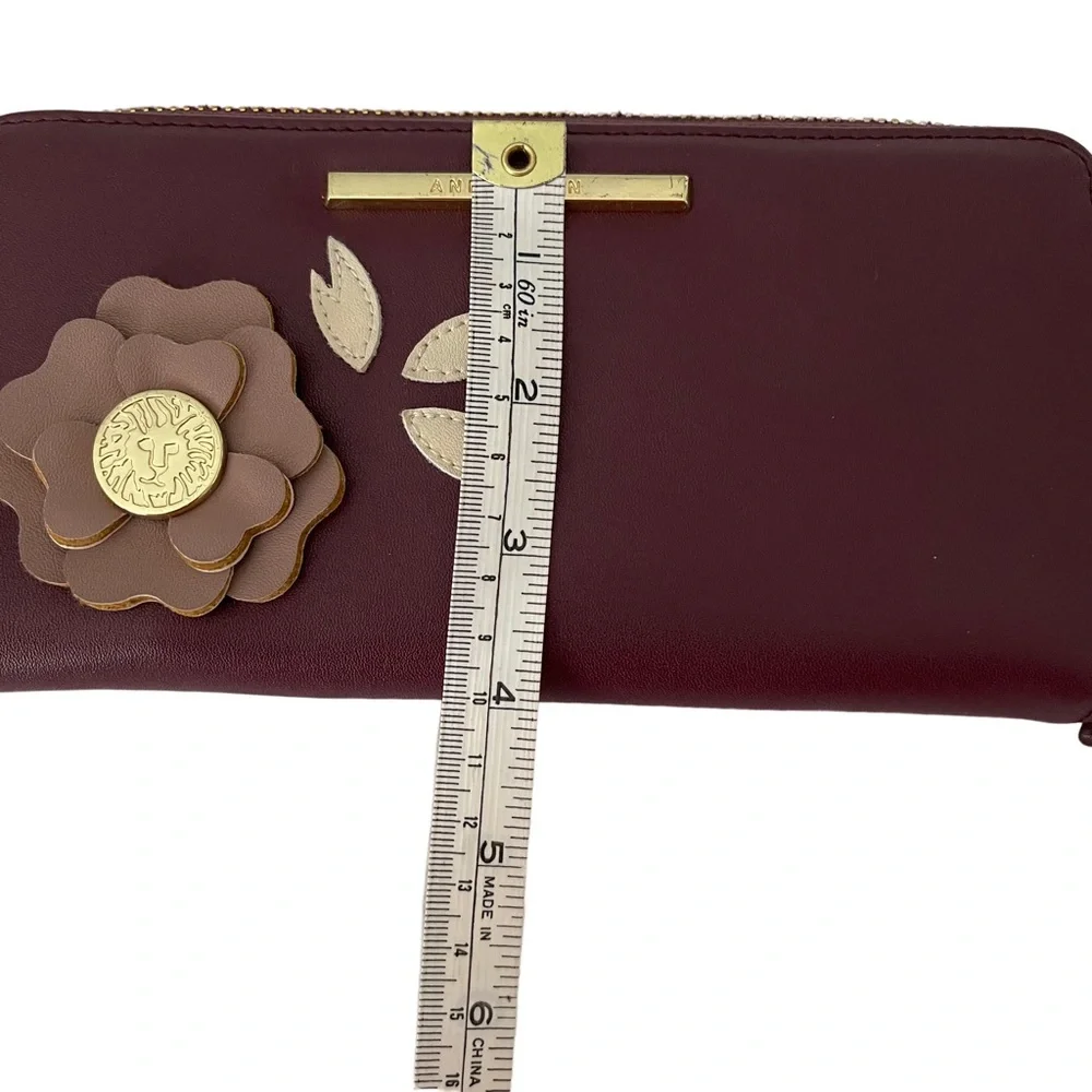 Anne Klein wallet leather